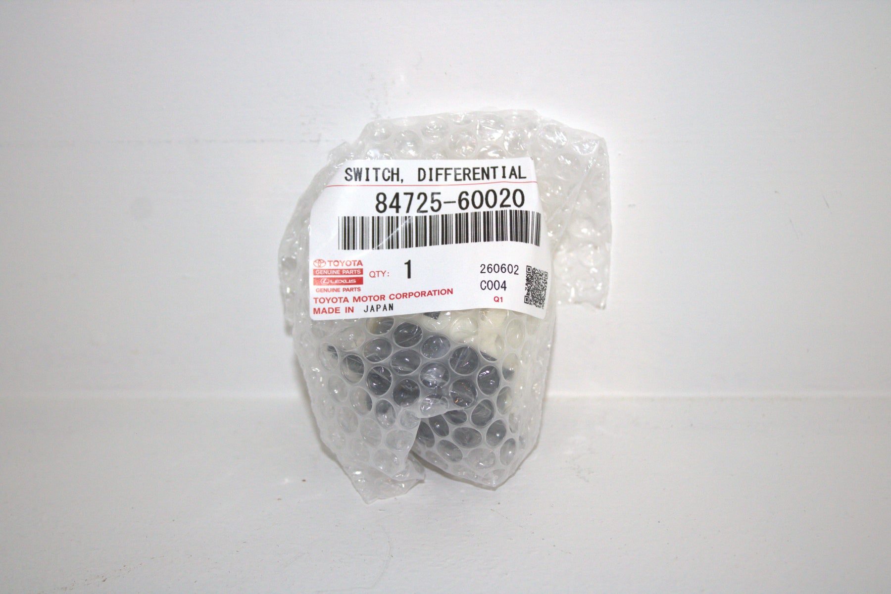 Genuine Toyota Diff Lock Switch 84725-60020